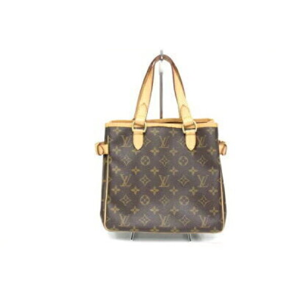 Louis Vuitton Monogram Batignolles Handbag Brown